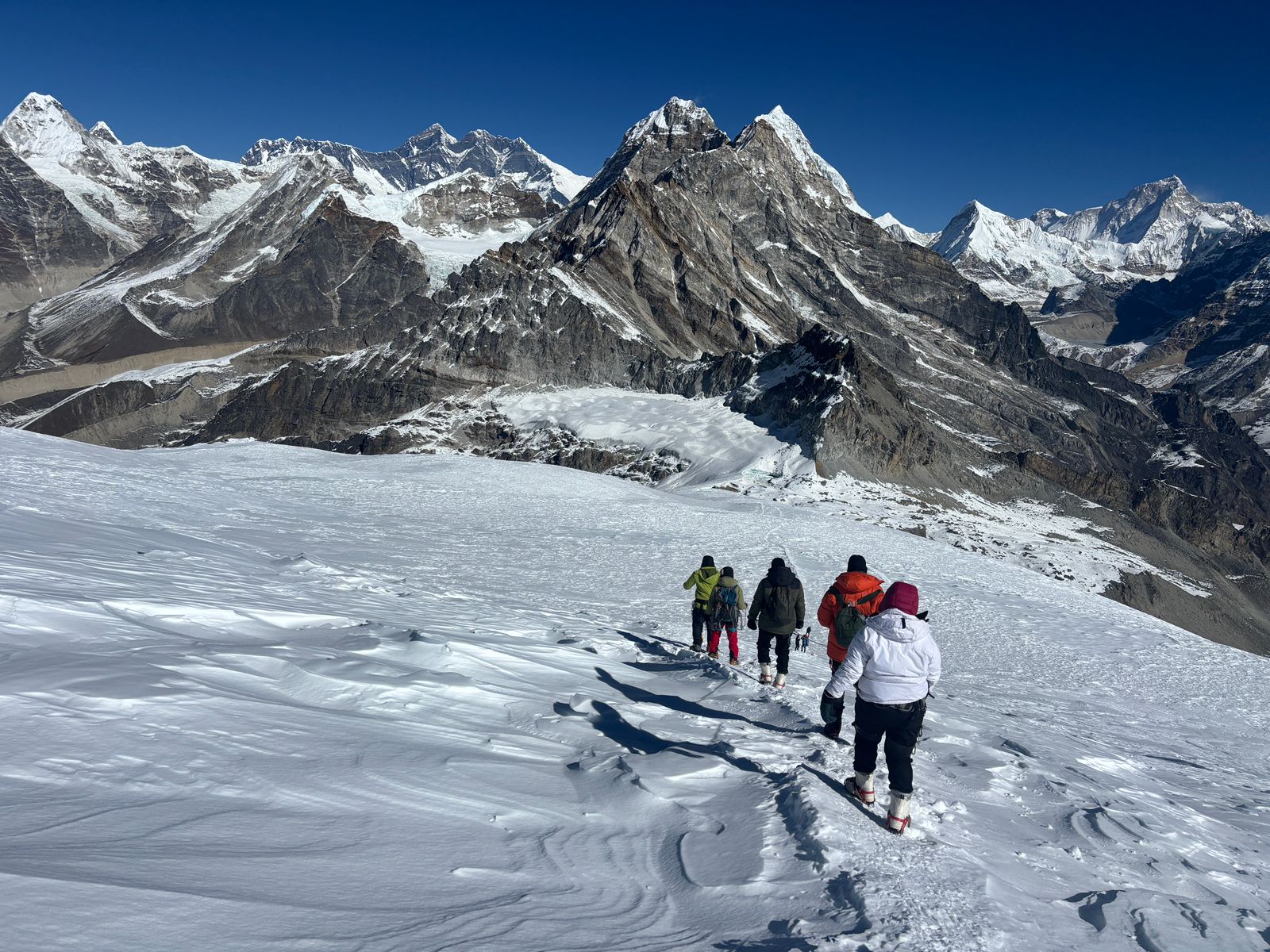 Mera Peak (6,476m),Climbing